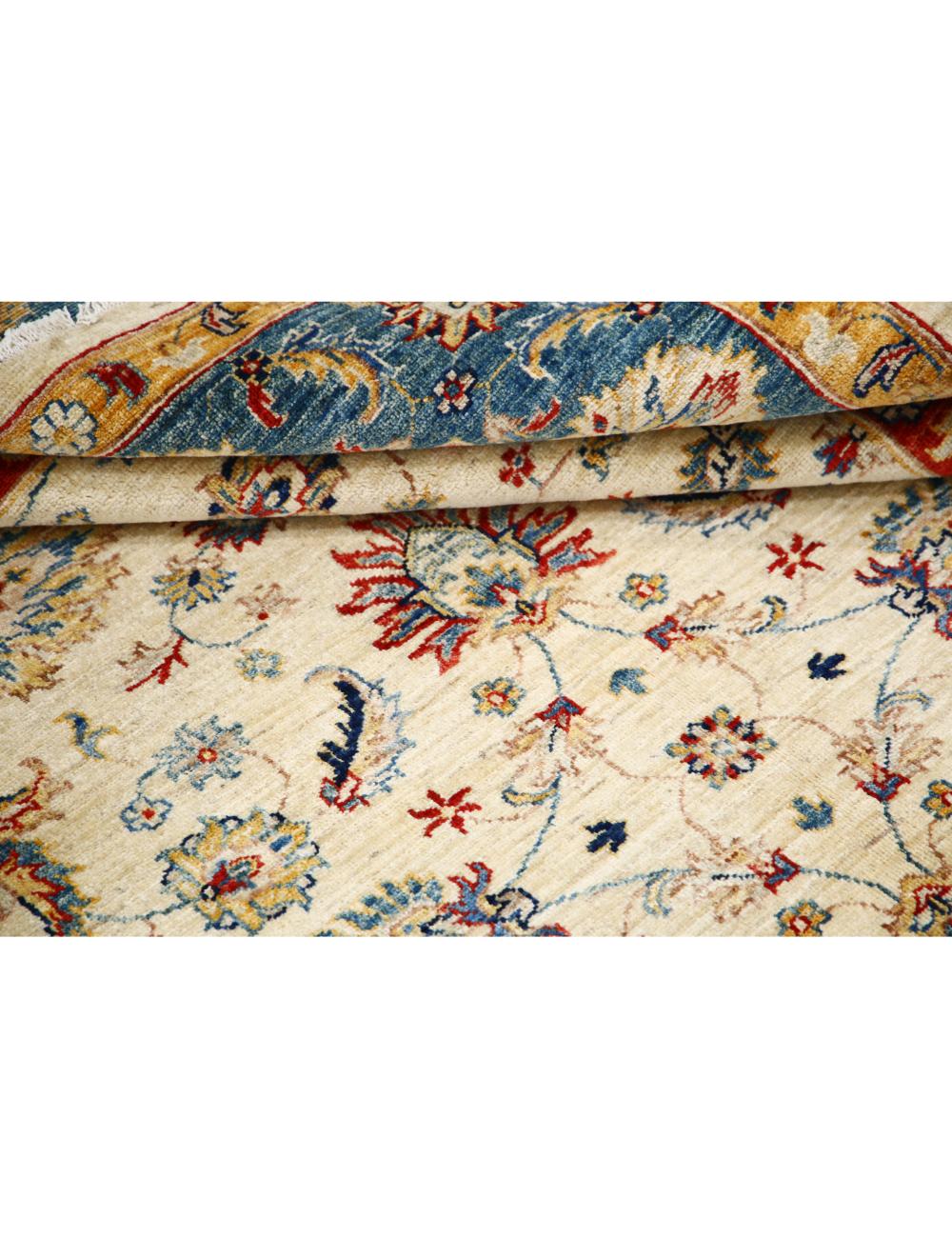 Hand Knotted Ziegler Farhan Wool Rug - 5'10'' x 7'6'' Arteverk Arteverk Rugs