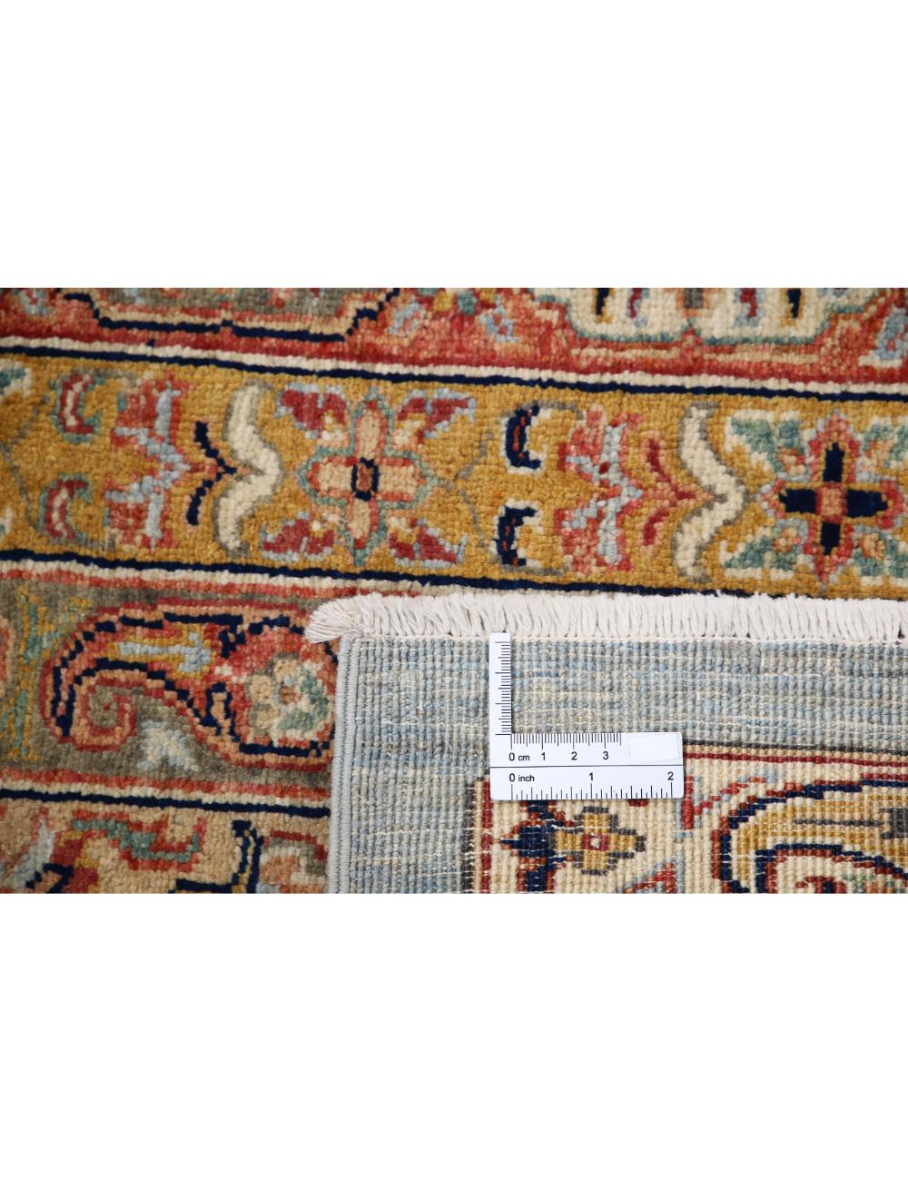 Hand Knotted Ziegler Farhan Wool Rug - 5'6'' x 7'4'' Arteverk Arteverk Rugs