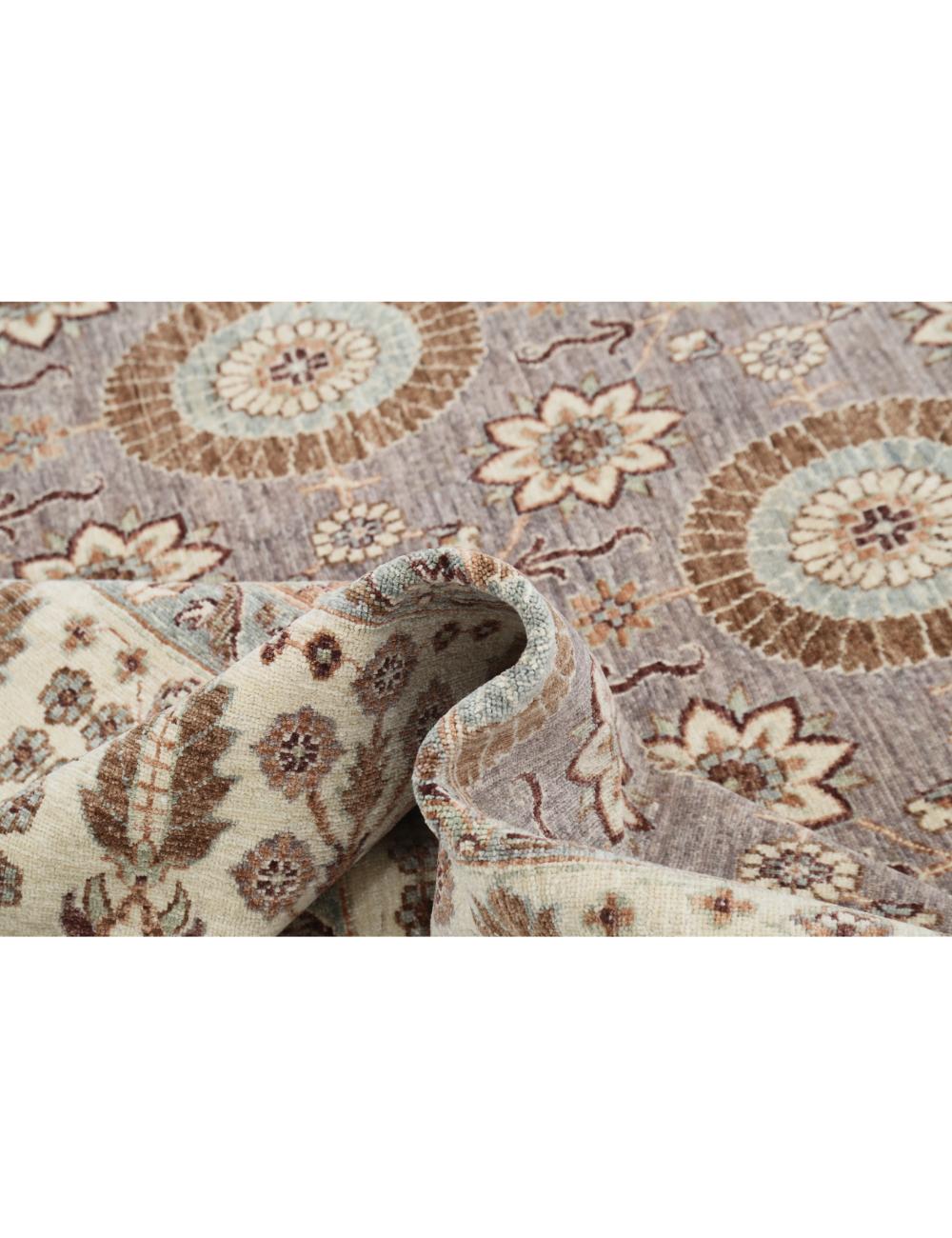 Hand Knotted Ziegler Farhan Wool Rug - 7'9'' x 10'9'' Arteverk Arteverk Rugs