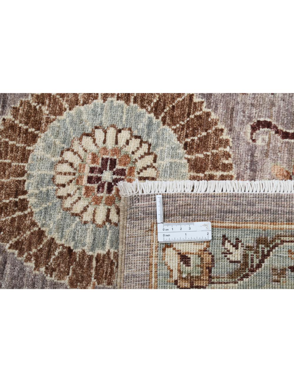 Hand Knotted Ziegler Farhan Wool Rug - 7'9'' x 10'9'' Arteverk Arteverk Rugs