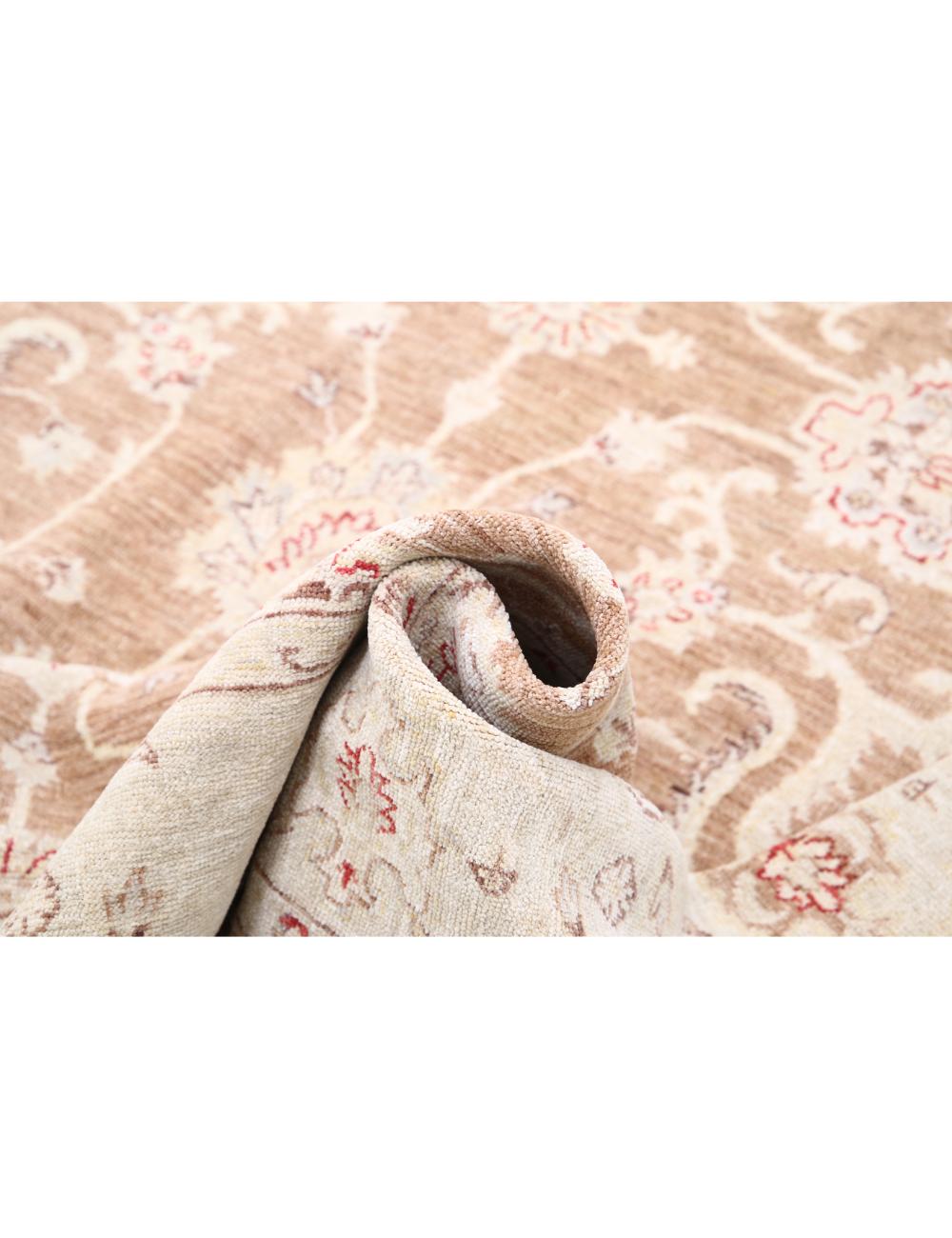 Hand Knotted Ziegler Farhan Wool Rug - 6'0'' x 8'9'' Arteverk Arteverk Rugs