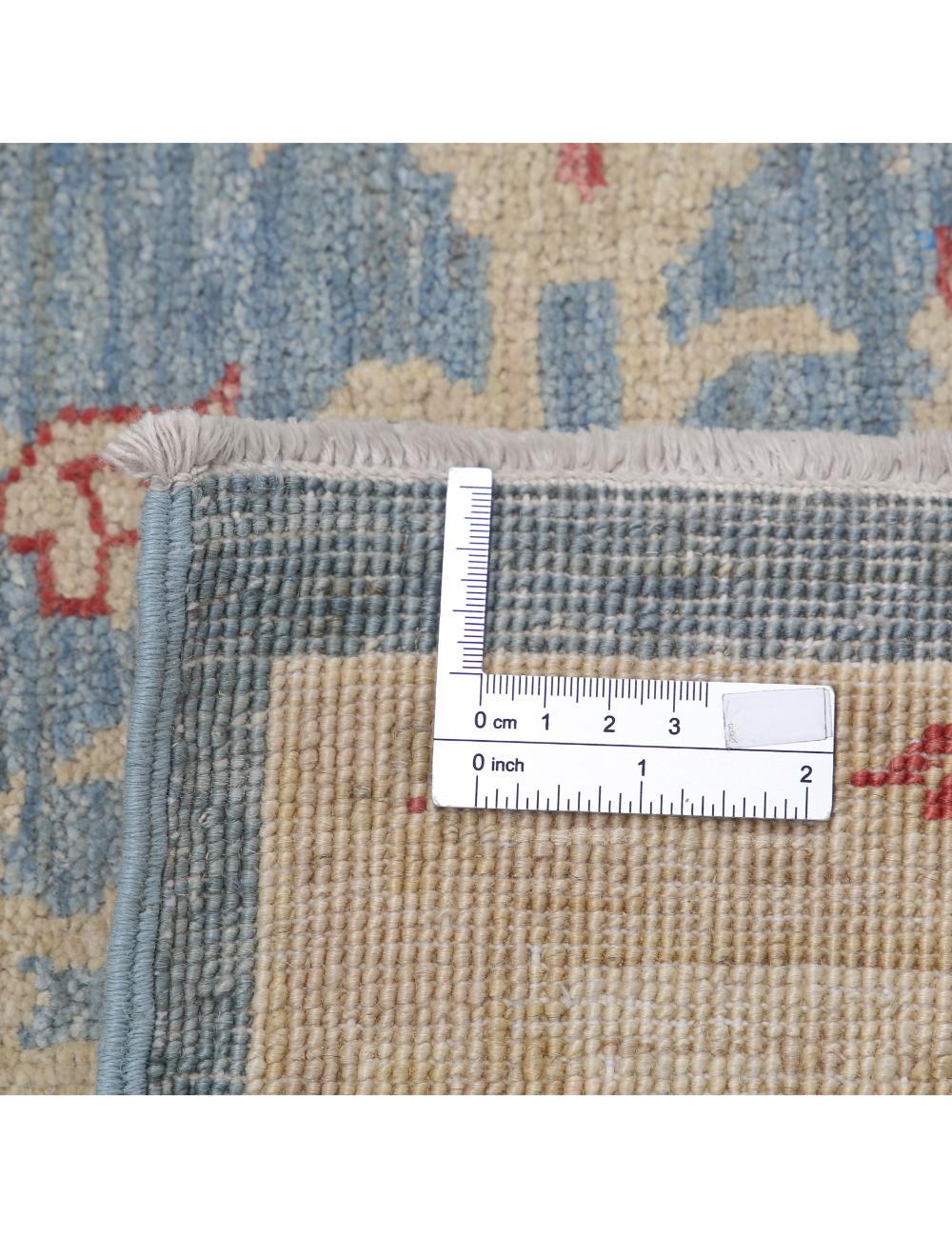 Hand Knotted Ziegler Farhan Wool Rug - 4'1'' x 6'2'' Arteverk Arteverk Rugs