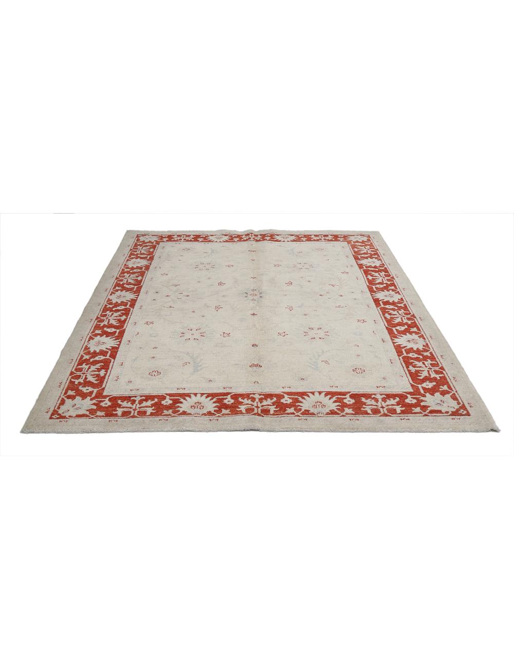 Hand Knotted Ziegler Farhan Wool Rug - 5'0'' x 6'6'' Arteverk Arteverk Rugs