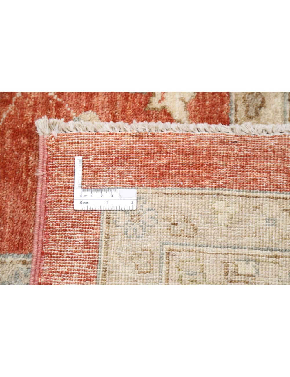 Hand Knotted Ziegler Farhan Wool Rug - 9'1'' x 11'6'' Arteverk Arteverk Rugs