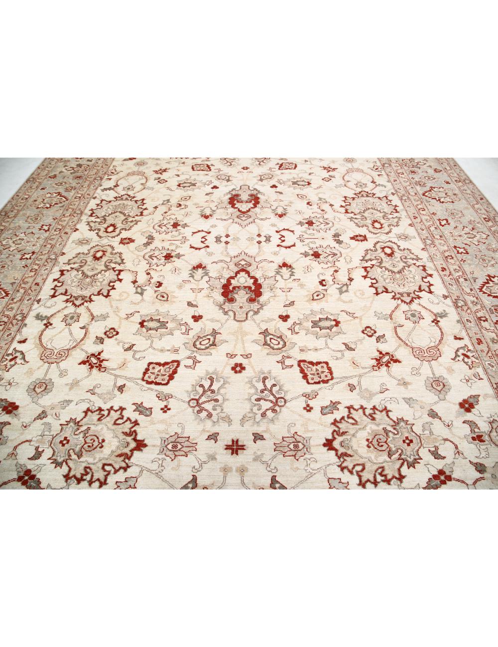 Hand Knotted Ziegler Farhan Wool Rug - 11'5'' x 14'5'' Arteverk Arteverk Rugs