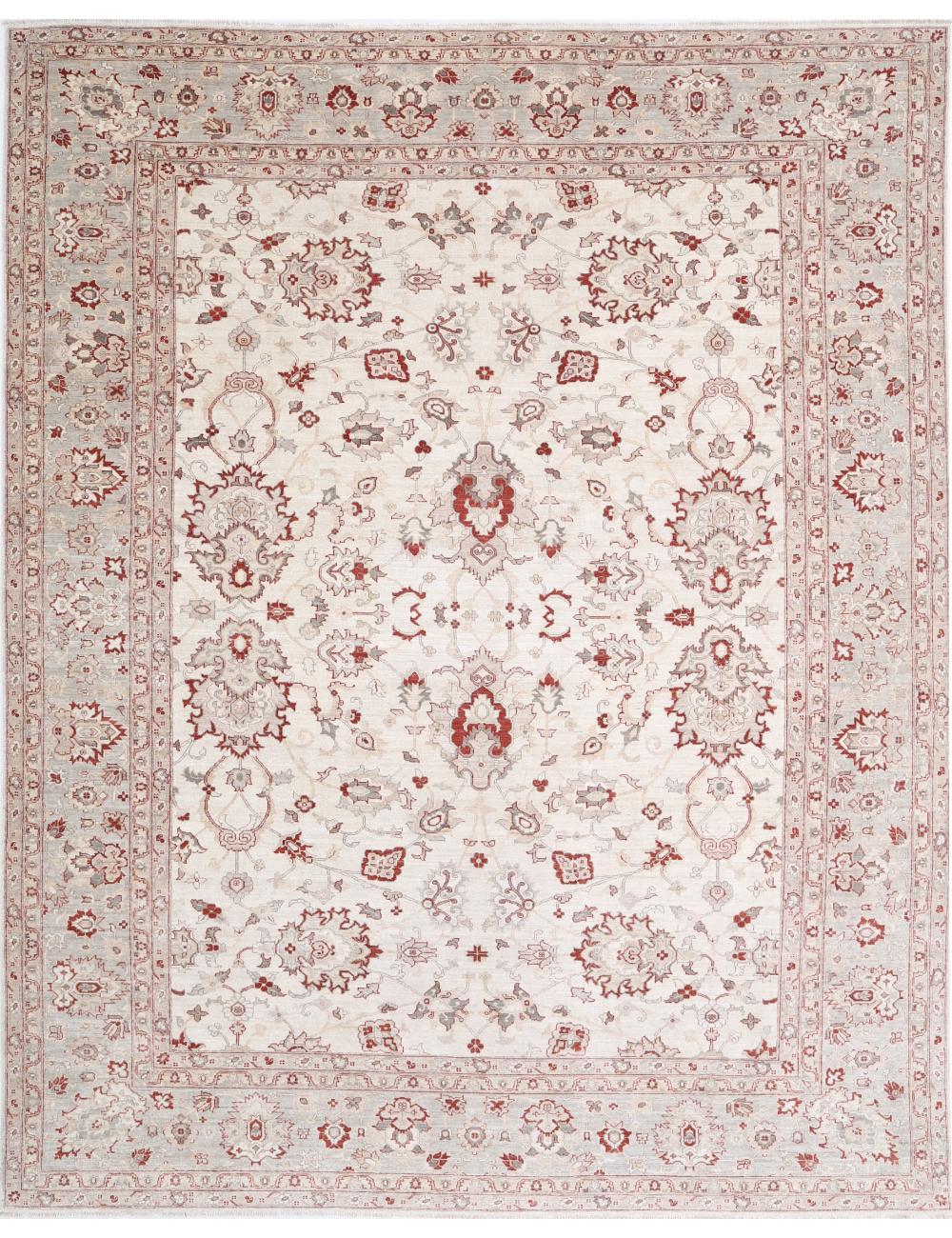 Hand Knotted Ziegler Farhan Wool Rug - 11'5'' x 14'5''