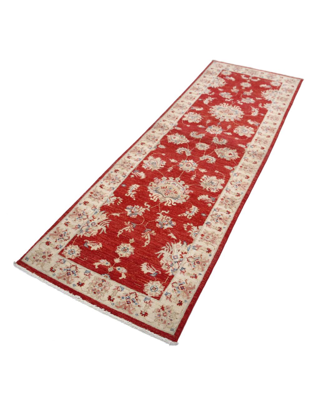 Hand Knotted Ziegler Farhan Wool Rug - 2'7'' x 7'10'' Arteverk Arteverk Rugs