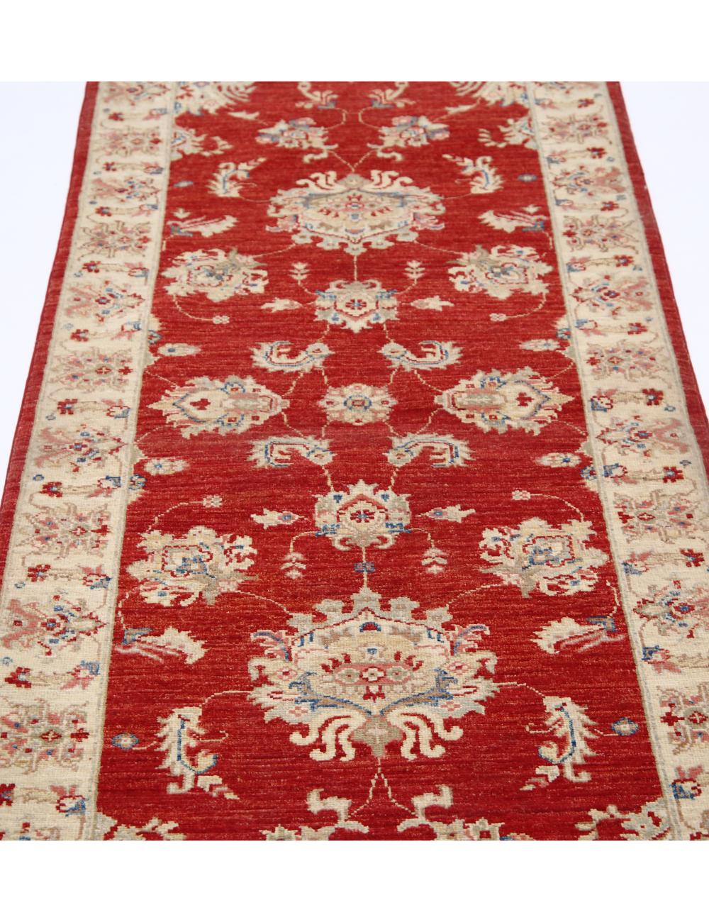 Hand Knotted Ziegler Farhan Wool Rug - 2'7'' x 7'10'' Arteverk Arteverk Rugs
