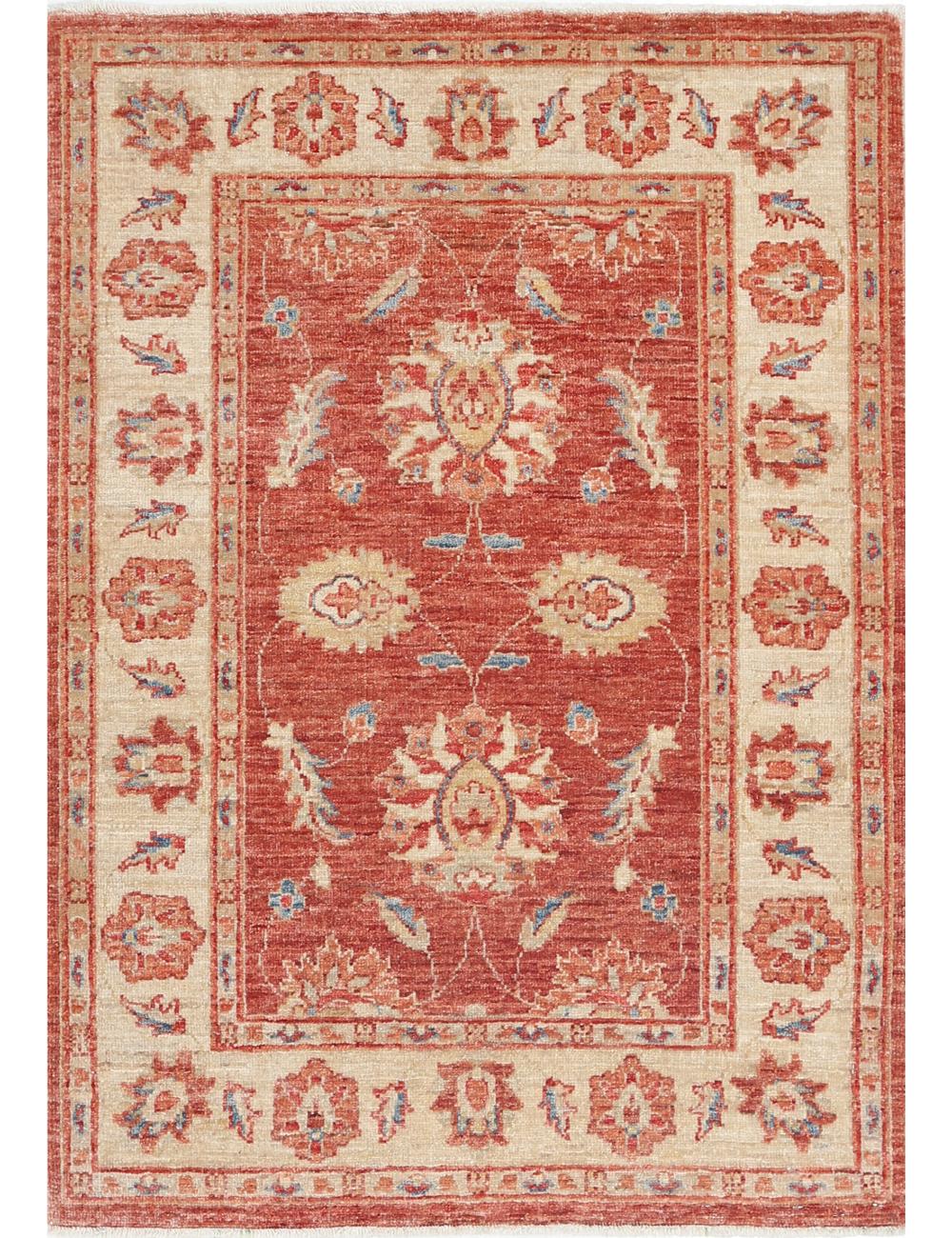 Hand Knotted Ziegler Farhan Wool Rug - 2'9'' x 3'10''