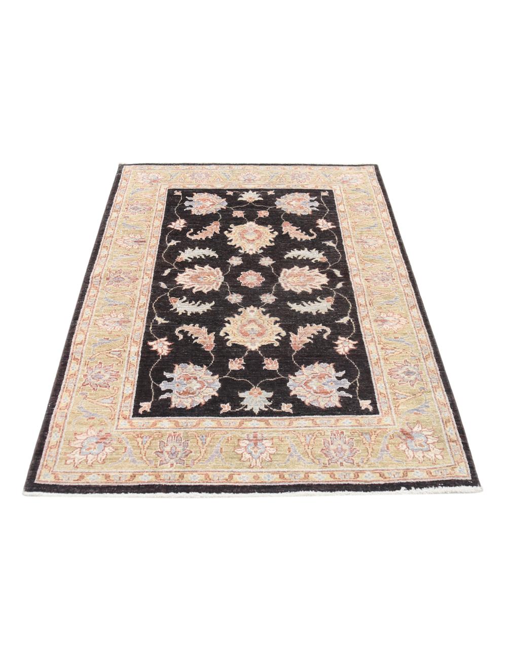 Hand Knotted Ziegler Farhan Wool Rug - 3'4'' x 4'11'' Arteverk Arteverk Rugs