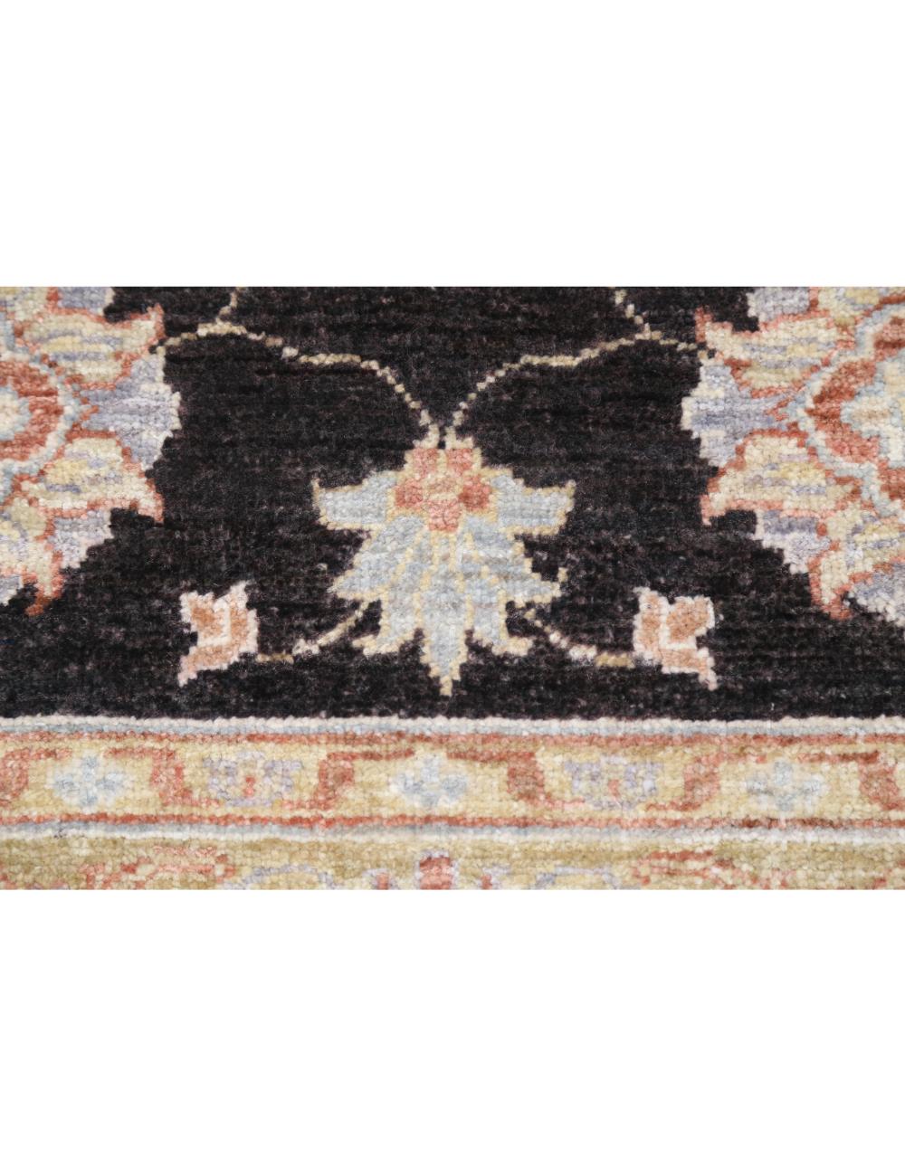 Hand Knotted Ziegler Farhan Wool Rug - 3'4'' x 4'11'' Arteverk Arteverk Rugs