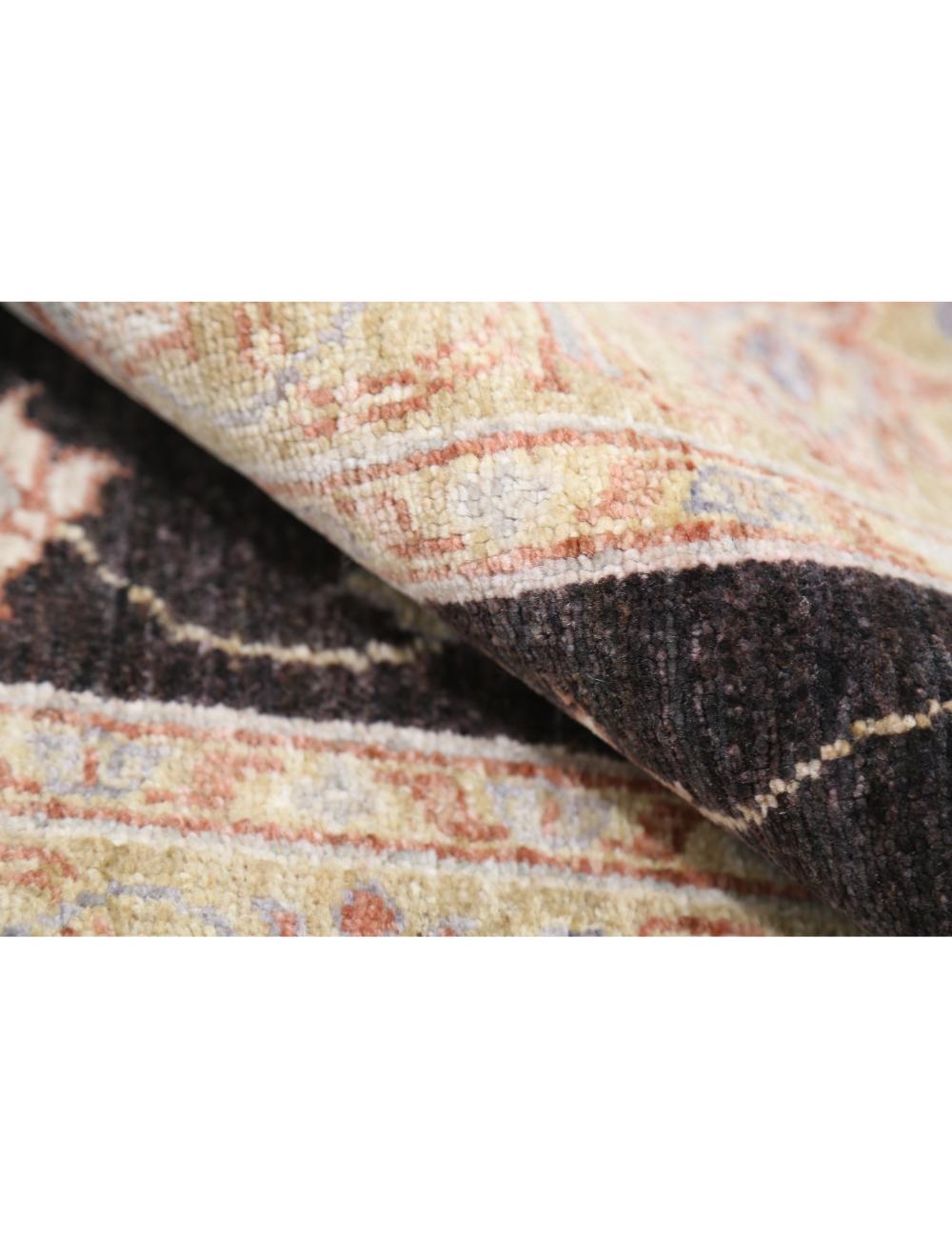 Hand Knotted Ziegler Farhan Wool Rug - 3'4'' x 4'11'' Arteverk Arteverk Rugs