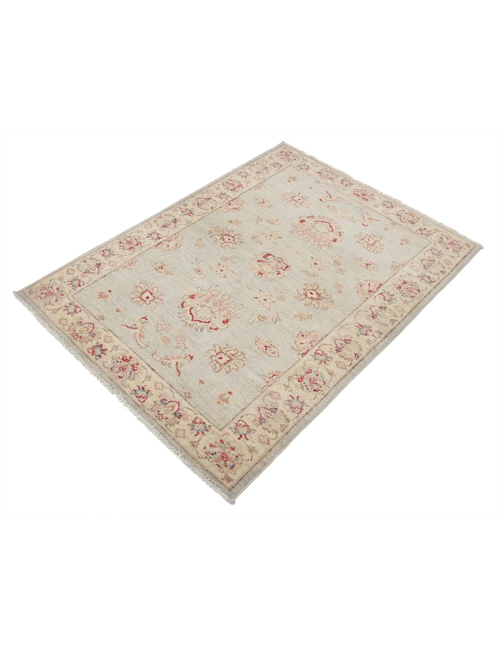 Hand Knotted Ziegler Farhan Wool Rug - 3'0'' x 4'3''