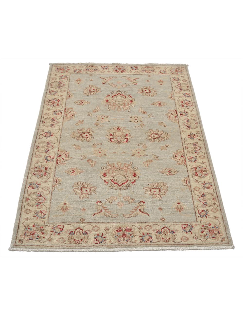 Hand Knotted Ziegler Farhan Wool Rug - 3'0'' x 4'3'' Arteverk Arteverk Rugs