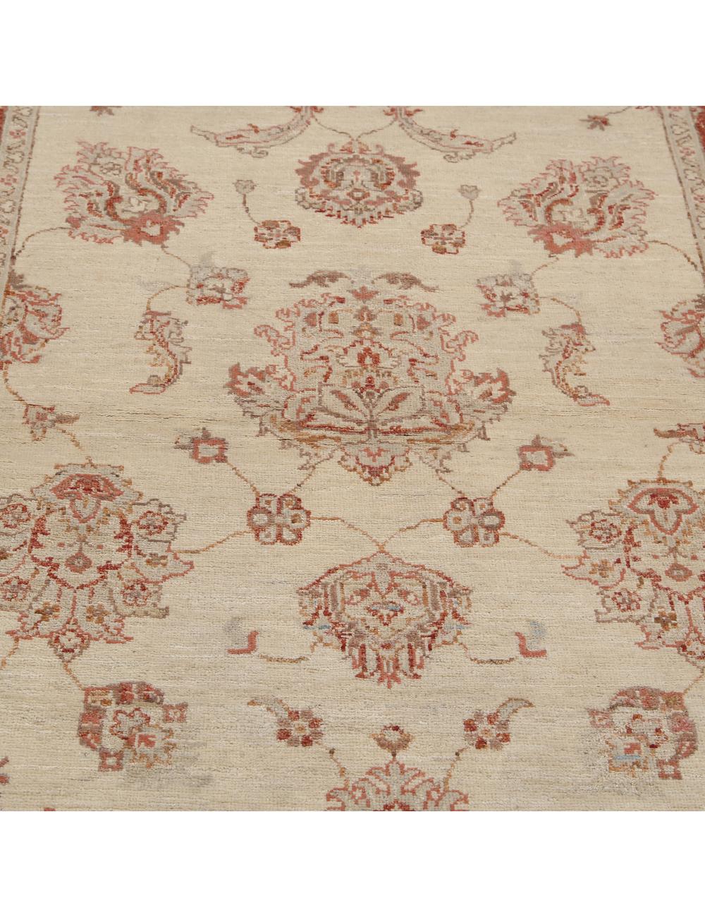 Hand Knotted Ziegler Farhan Wool Rug - 3'11'' x 6'1'' Arteverk Arteverk Rugs