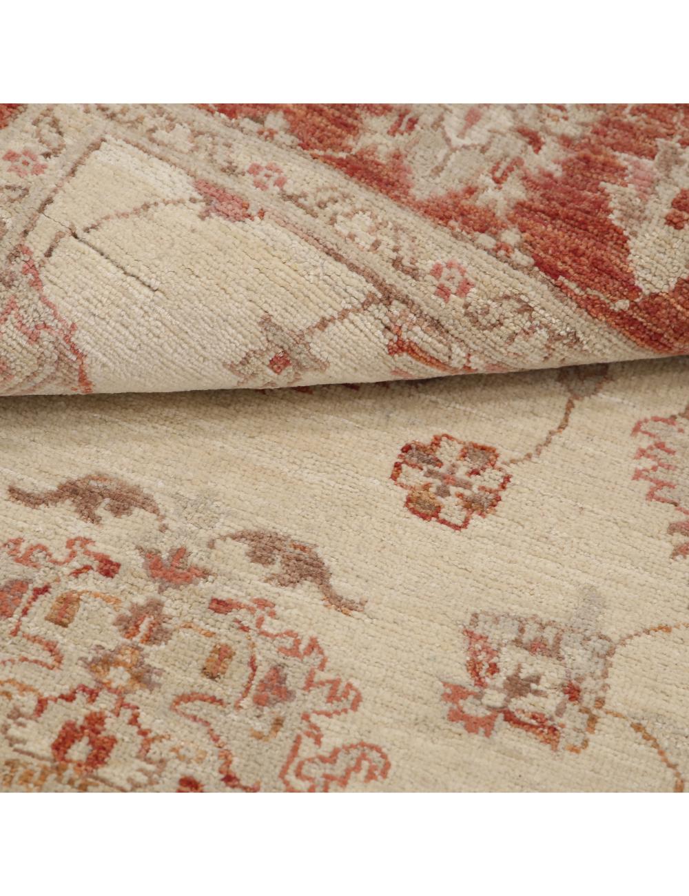 Hand Knotted Ziegler Farhan Wool Rug - 3'11'' x 6'1'' Arteverk Arteverk Rugs