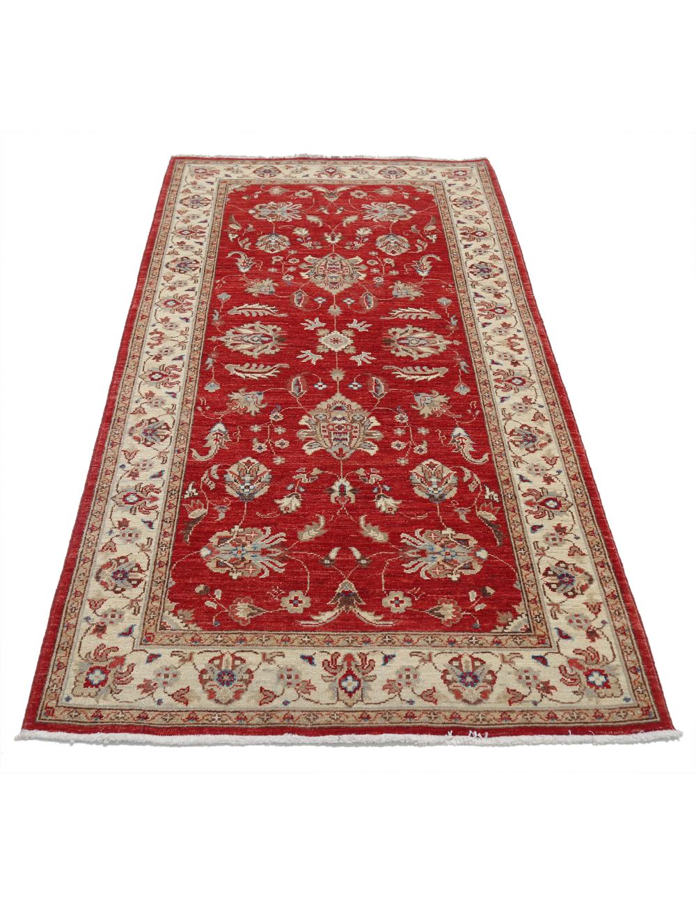 Hand Knotted Ziegler Farhan Wool Rug - 3'5'' x 6'6'' Arteverk Arteverk Rugs