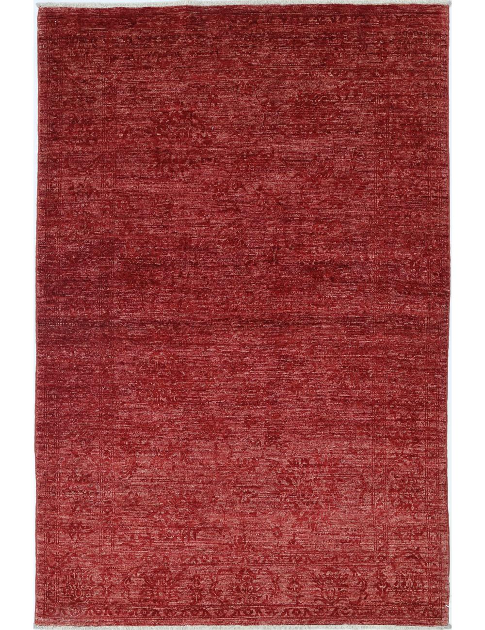 Hand Knotted Ziegler Farhan Wool Rug - 3'10'' x 5'10''