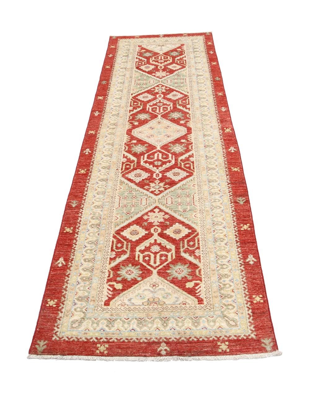 Hand Knotted Ziegler Farhan Wool Rug - 2'8'' x 8'4'' Arteverk Arteverk Rugs