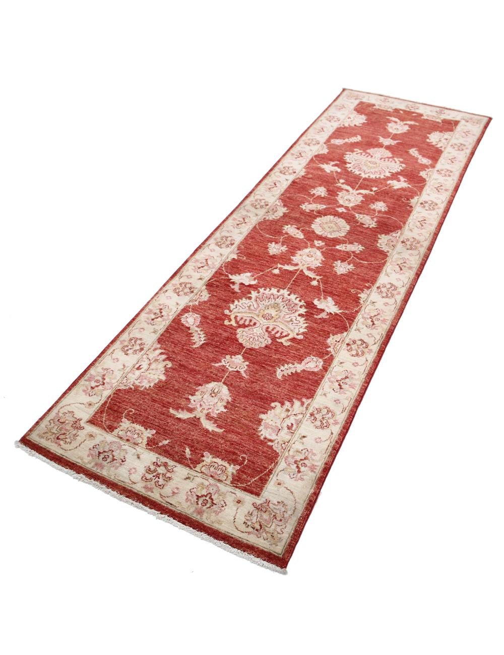 Hand Knotted Ziegler Farhan Wool Rug - 2'7'' x 8'4'' Arteverk Arteverk Rugs
