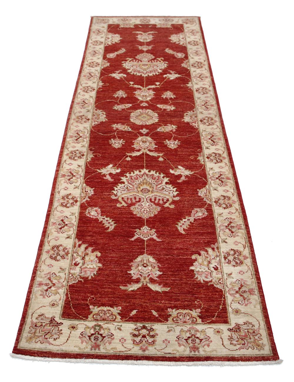 Hand Knotted Ziegler Farhan Wool Rug - 2'7'' x 8'4'' Arteverk Arteverk Rugs