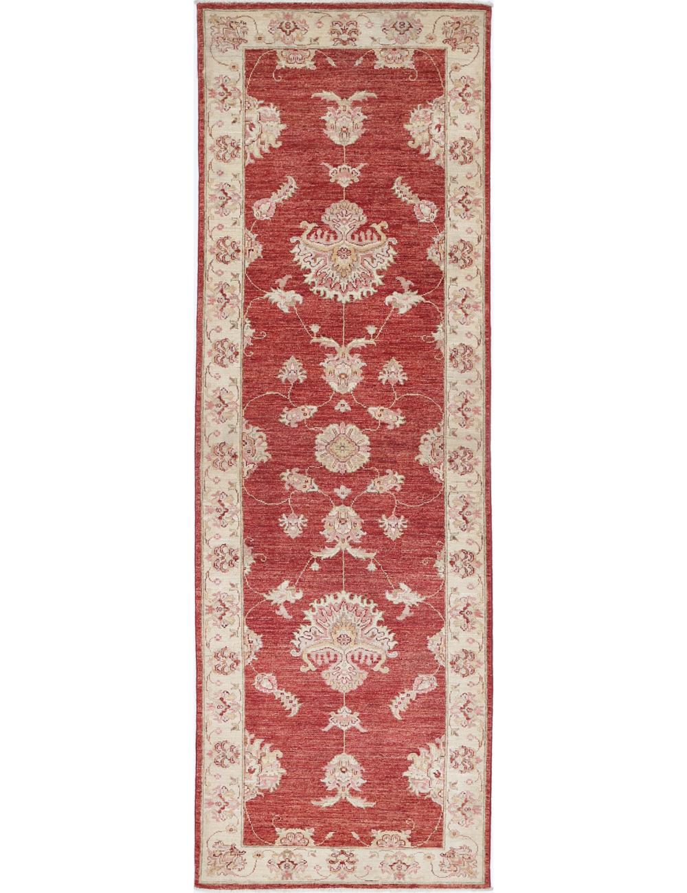 Hand Knotted Ziegler Farhan Wool Rug - 2'7'' x 8'4''