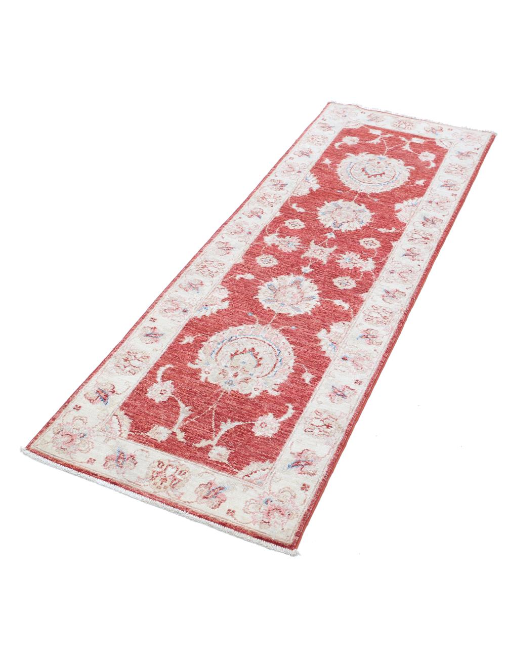 Hand Knotted Ziegler Farhan Wool Rug - 2'0'' x 5'11'' Arteverk Arteverk Rugs