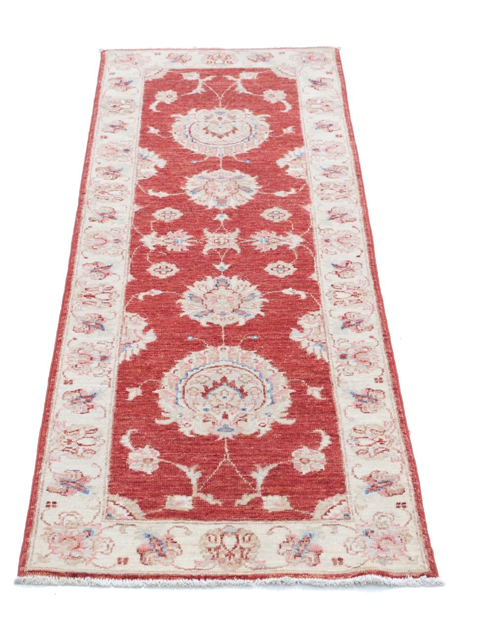 Hand Knotted Ziegler Farhan Wool Rug - 2'0'' x 5'11'' Arteverk Arteverk Rugs