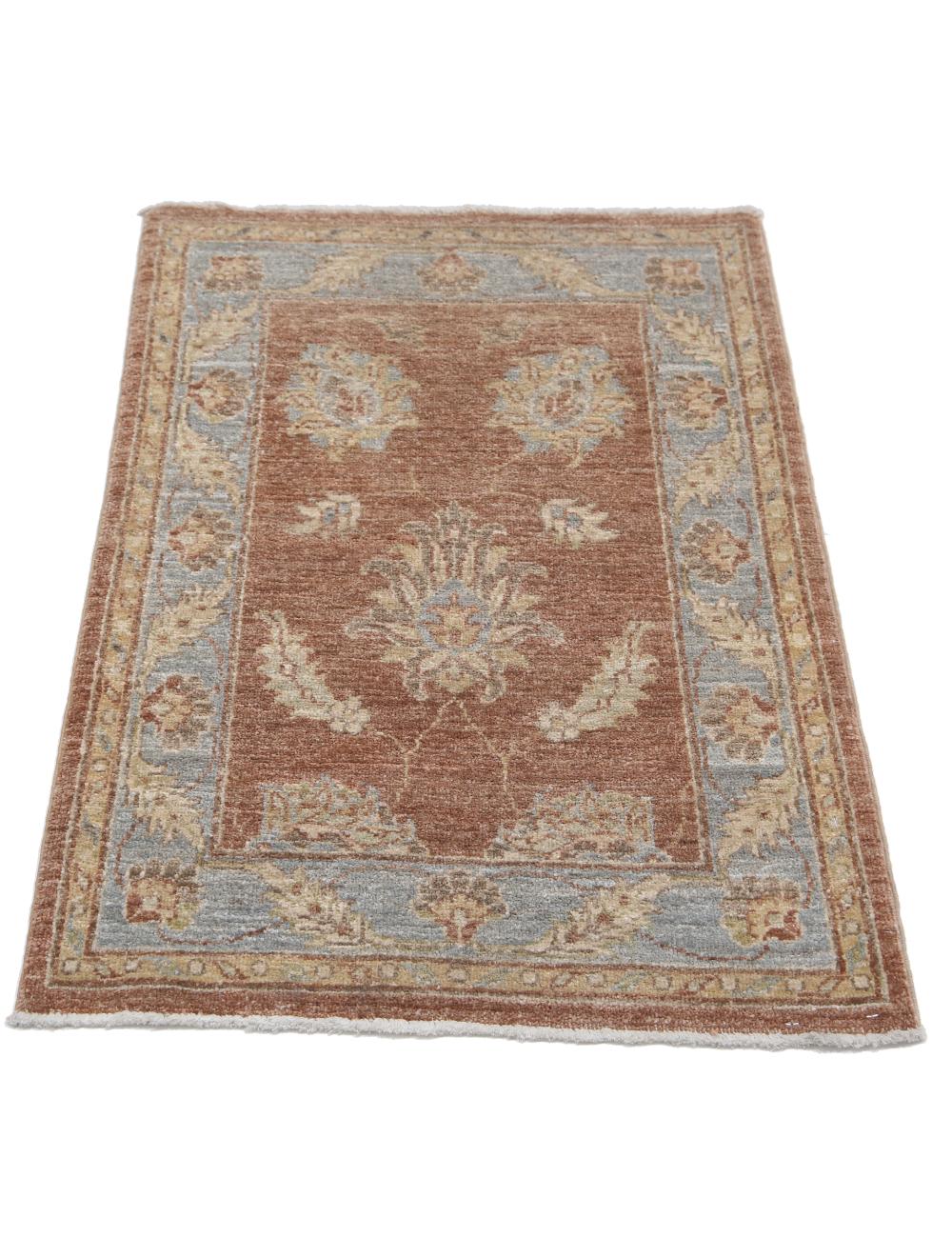 Hand Knotted Ziegler Farhan Wool Rug - 2'2'' x 3'1'' Arteverk Arteverk Rugs