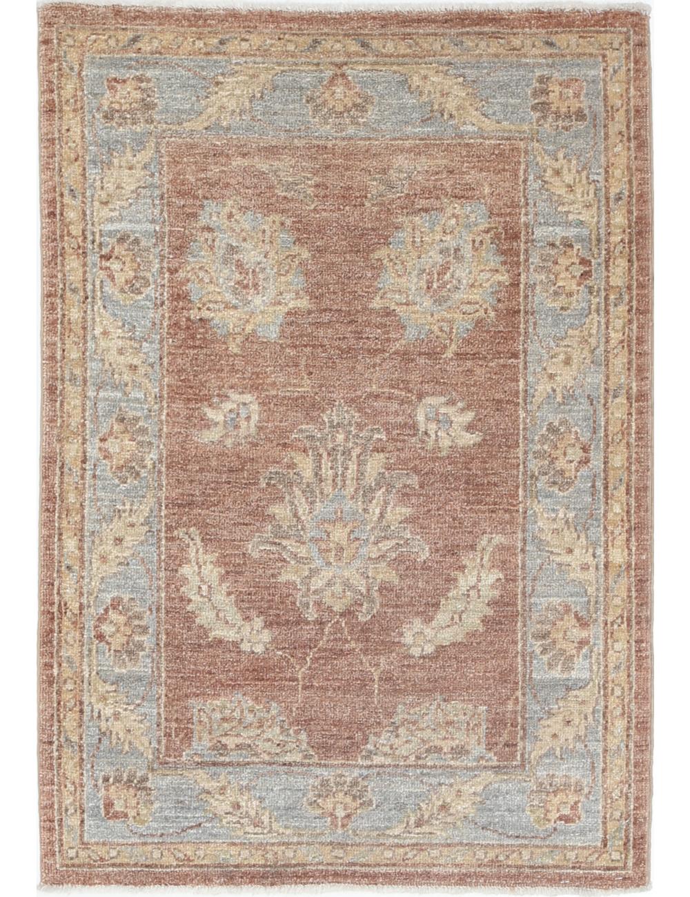 Hand Knotted Ziegler Farhan Wool Rug - 2'2'' x 3'1''