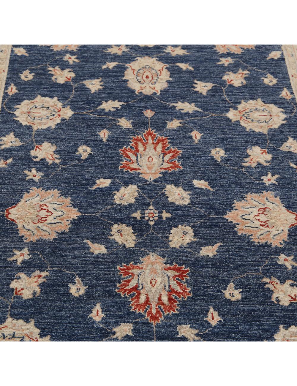 Hand Knotted Ziegler Farhan Wool Rug - 3'11'' x 6'2'' Arteverk Arteverk Rugs