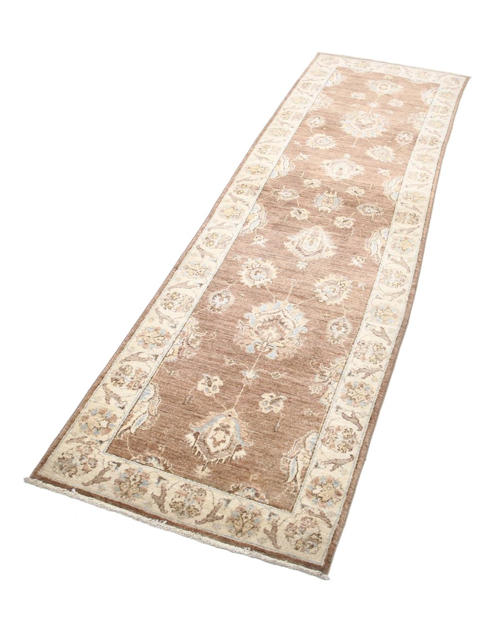 Hand Knotted Ziegler Farhan Wool Rug - 2'4'' x 8'6'' Arteverk Arteverk Rugs