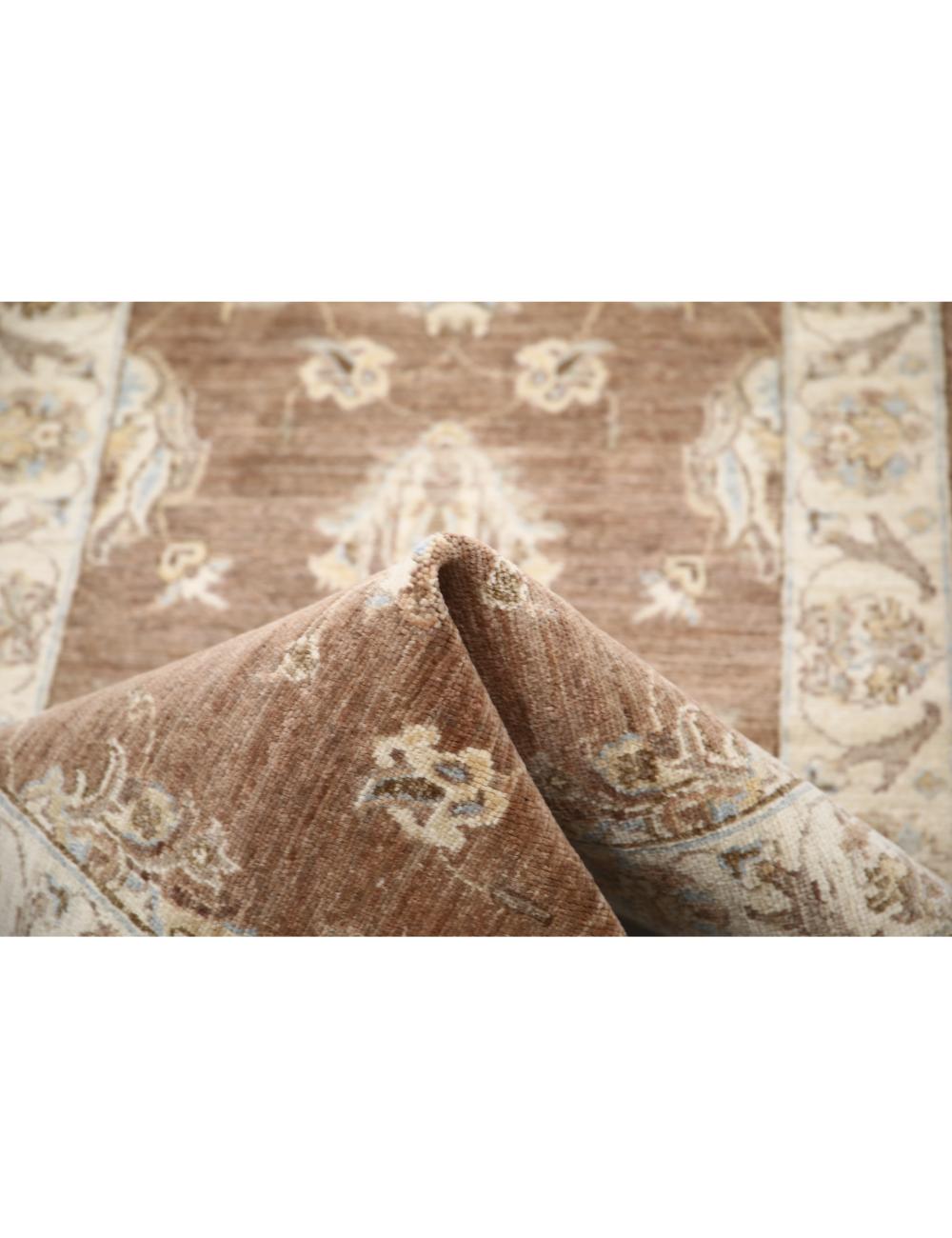Hand Knotted Ziegler Farhan Wool Rug - 2'4'' x 8'6'' Arteverk Arteverk Rugs