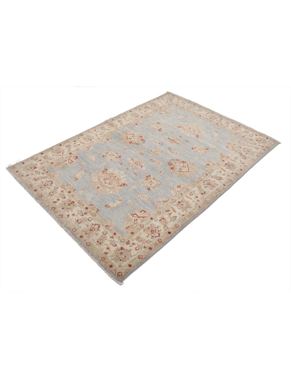 Hand Knotted Ziegler Farhan Wool Rug - 3'11'' x 5'9'' Arteverk Arteverk Rugs