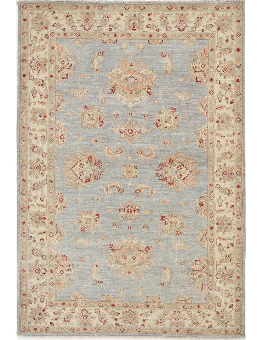 Hand Knotted Ziegler Farhan Wool Rug - 3'11'' x 5'9''
