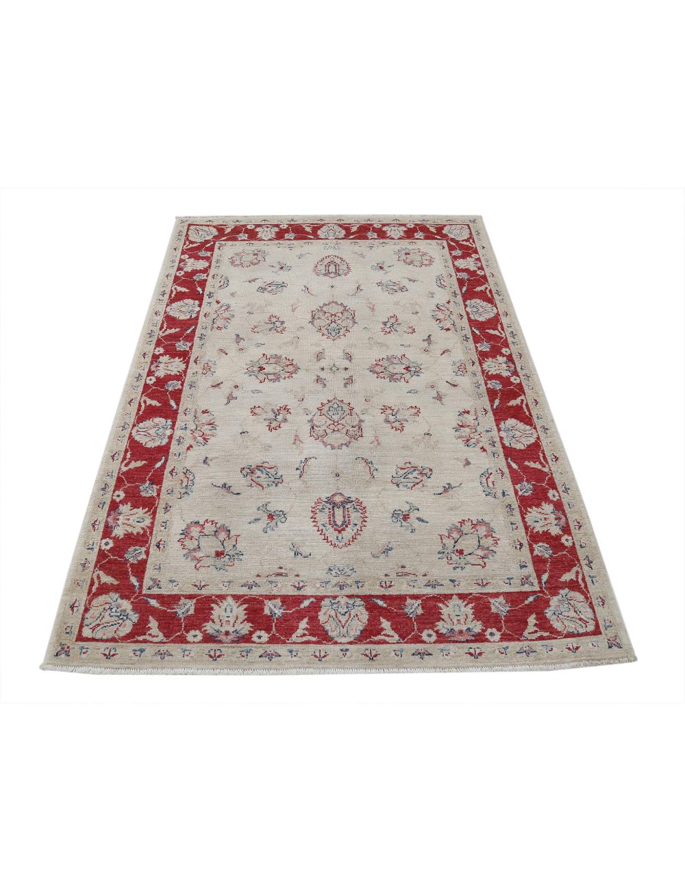 Hand Knotted Ziegler Farhan Wool Rug - 3'11'' x 5'9''