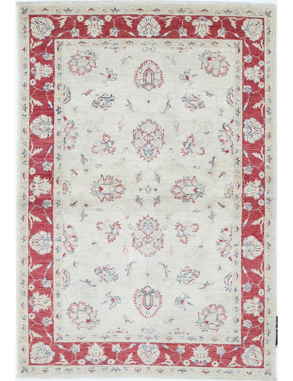 Hand Knotted Ziegler Farhan Wool Rug - 3'11'' x 5'9''