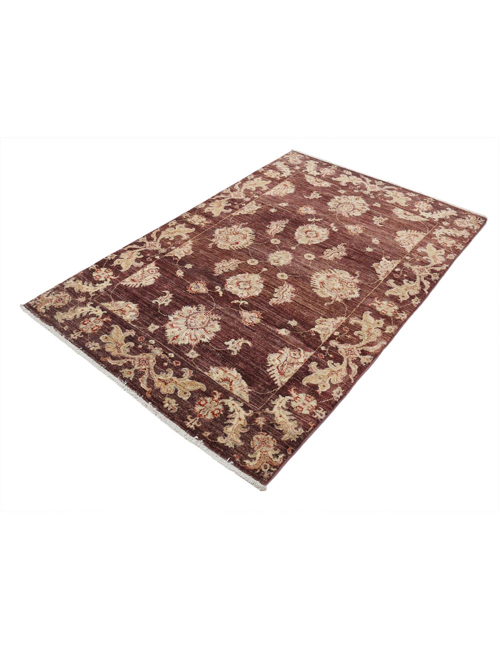 Hand Knotted Ziegler Farhan Wool Rug - 3'9'' x 5'10'' Arteverk Arteverk Rugs