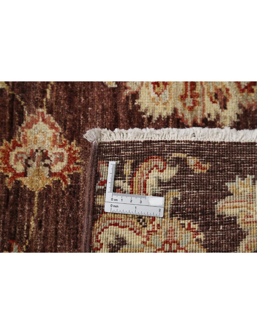 Hand Knotted Ziegler Farhan Wool Rug - 3'9'' x 5'10'' Arteverk Arteverk Rugs
