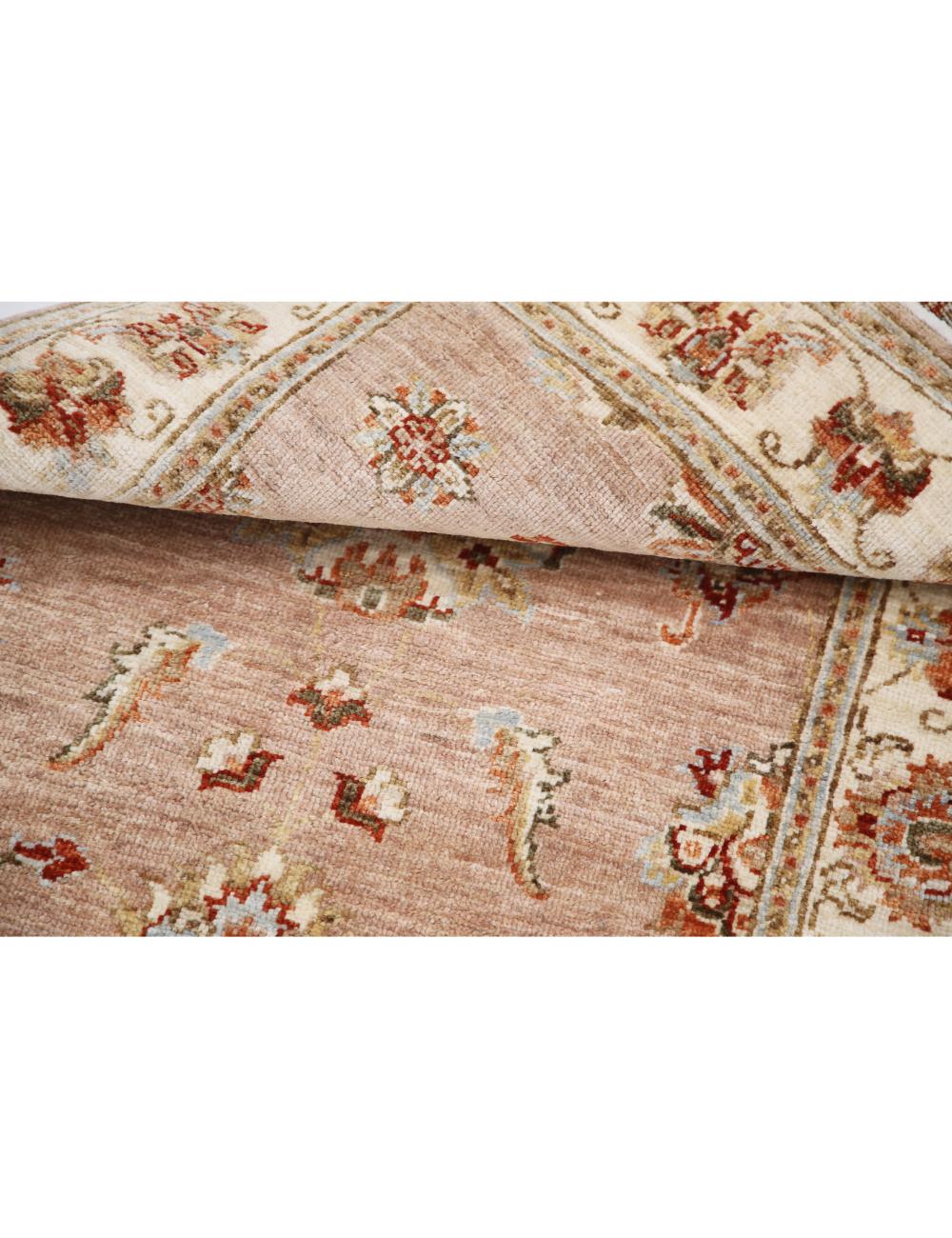 Hand Knotted Ziegler Farhan Wool Rug - 2'8'' x 3'9'' Arteverk Arteverk Rugs