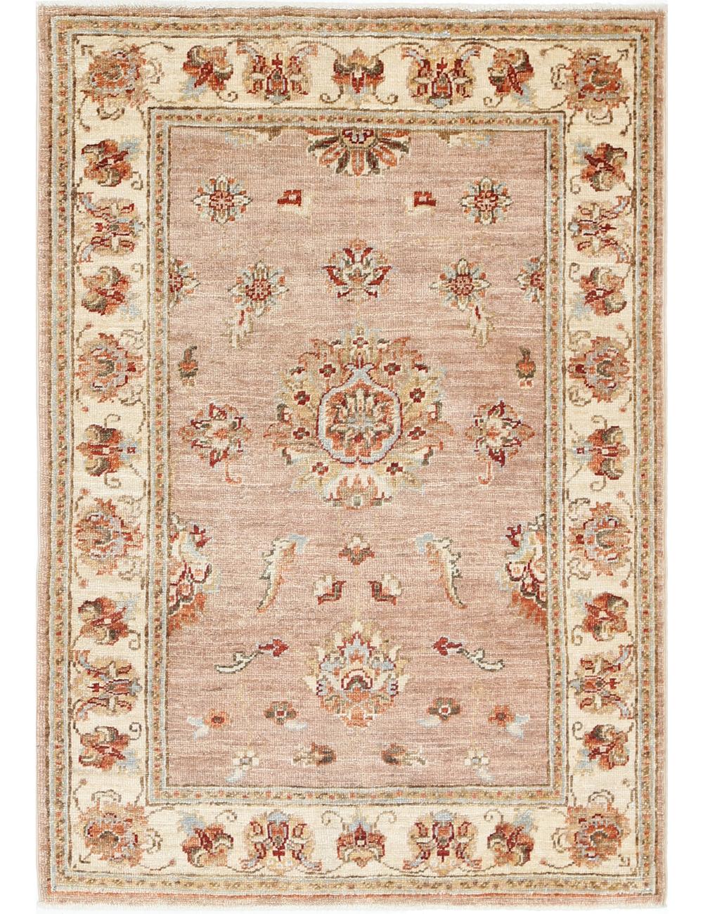 Hand Knotted Ziegler Farhan Wool Rug - 2'8'' x 3'9''