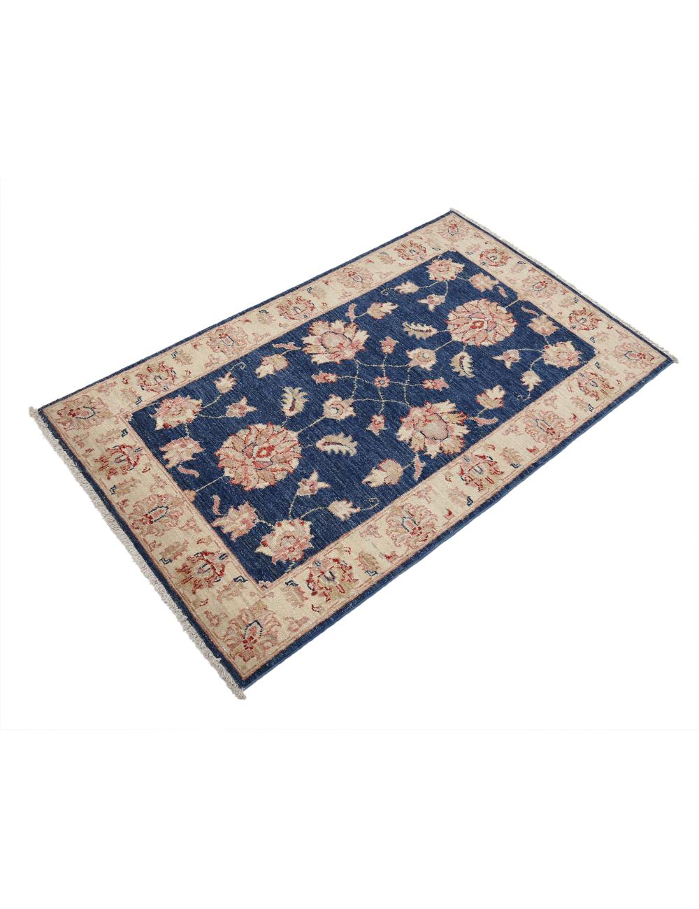 Hand Knotted Ziegler Farhan Wool Rug - 2'7'' x 4'4'' Arteverk Arteverk Rugs