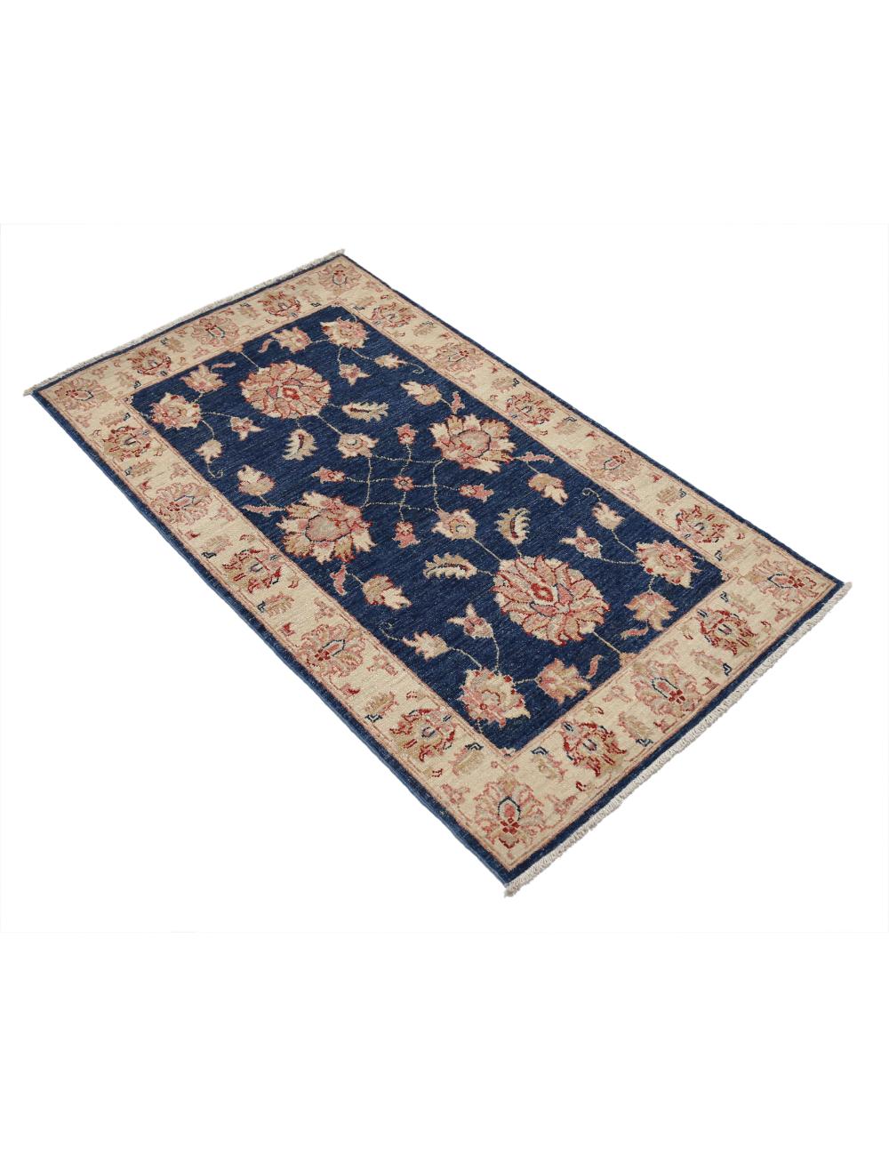 Hand Knotted Ziegler Farhan Wool Rug - 2'7'' x 4'4'' Arteverk Arteverk Rugs