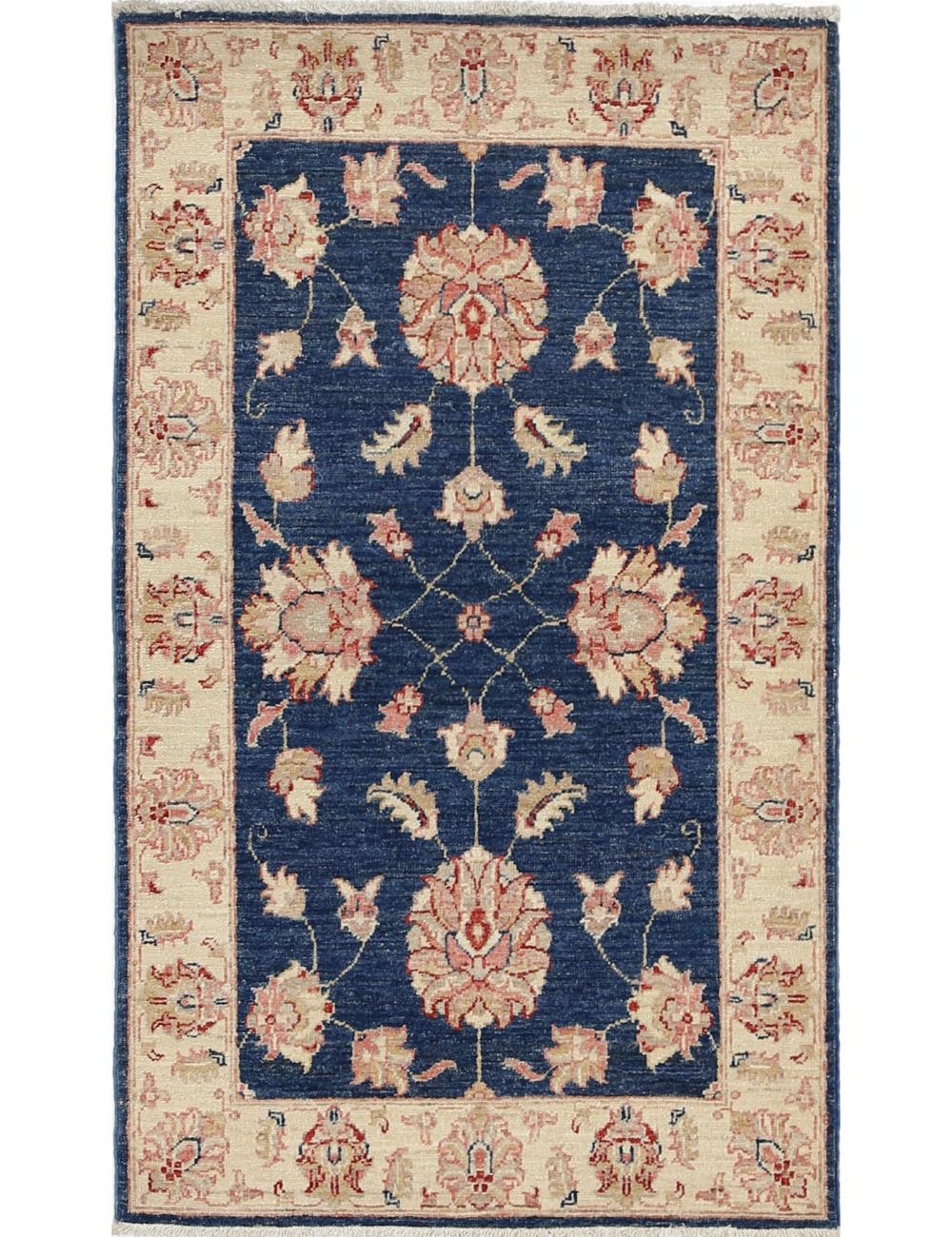 Hand Knotted Ziegler Farhan Wool Rug - 2'7'' x 4'4''
