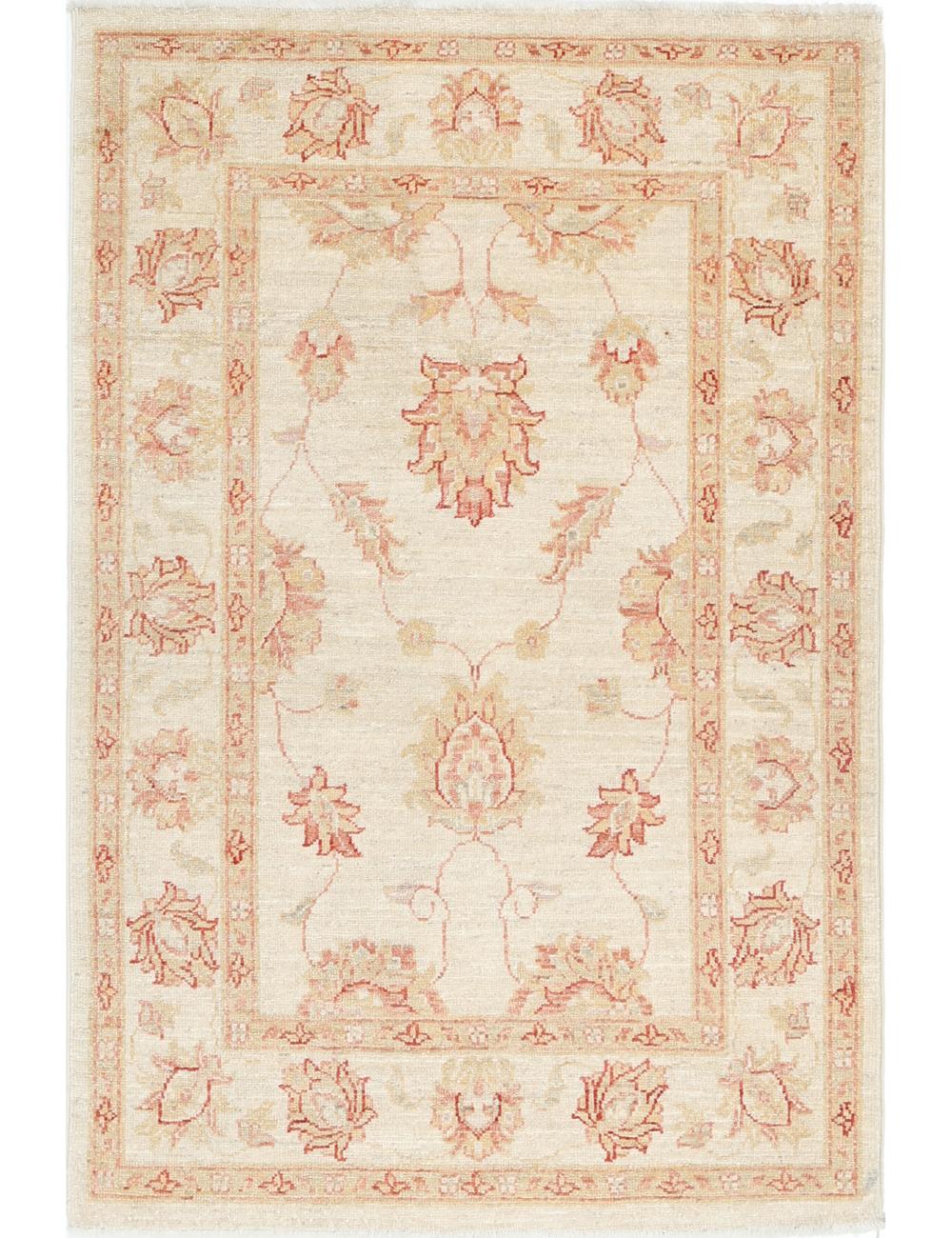 Hand Knotted Ziegler Farhan Wool Rug - 2'8'' x 3'10''