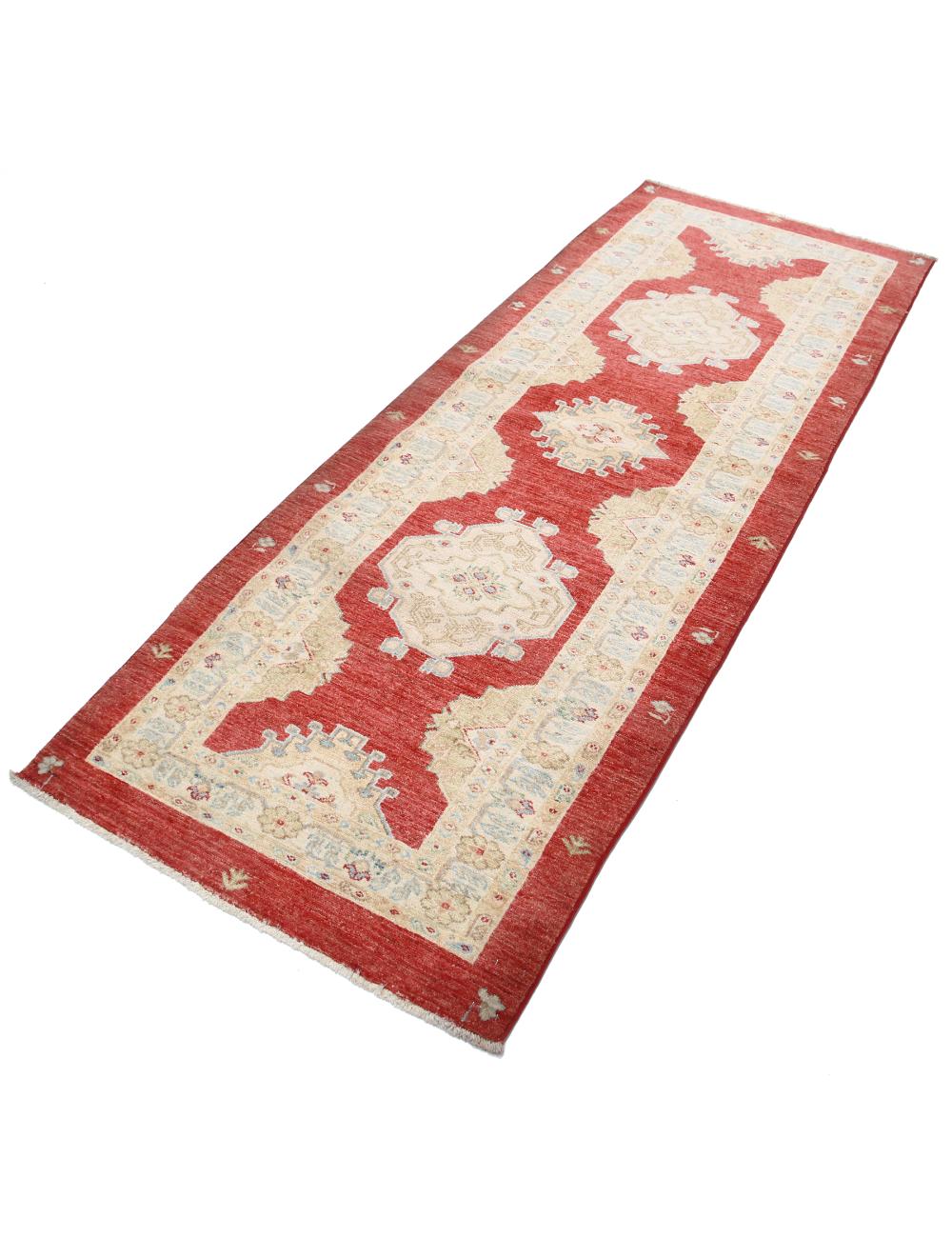 Hand Knotted Ziegler Farhan Wool Rug - 2'11'' x 7'9'' Arteverk Arteverk Rugs