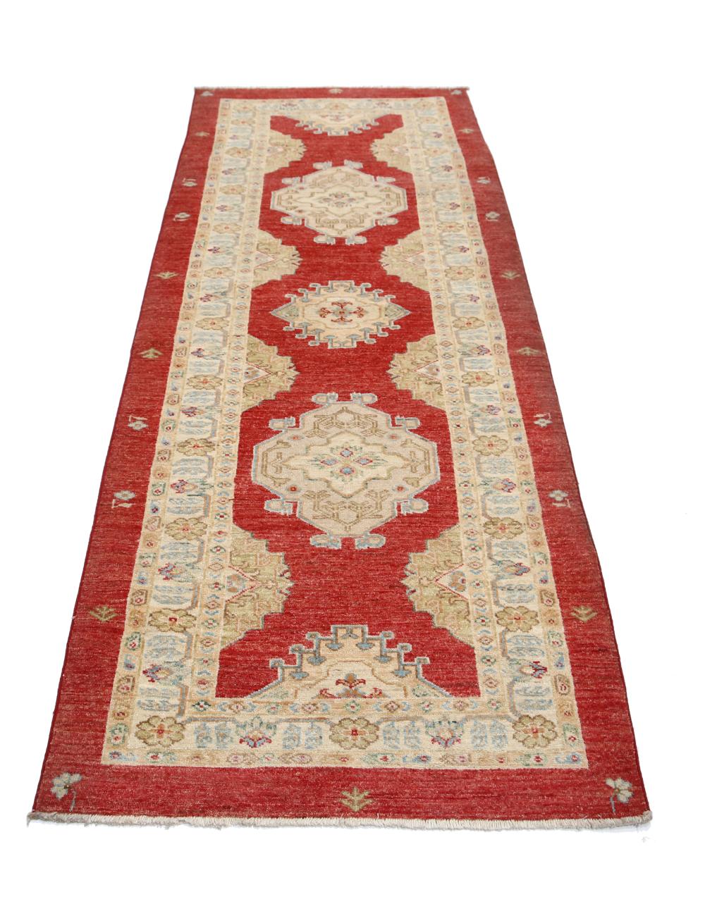 Hand Knotted Ziegler Farhan Wool Rug - 2'11'' x 7'9'' Arteverk Arteverk Rugs