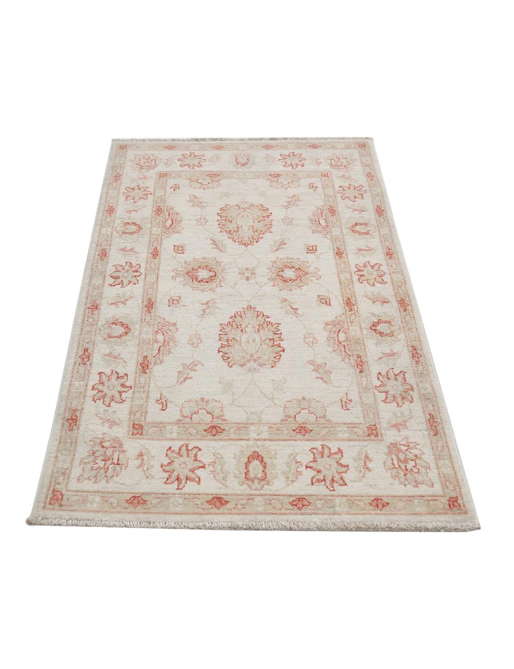 Hand Knotted Ziegler Farhan Wool Rug - 2'7'' x 4'3'' Arteverk Arteverk Rugs