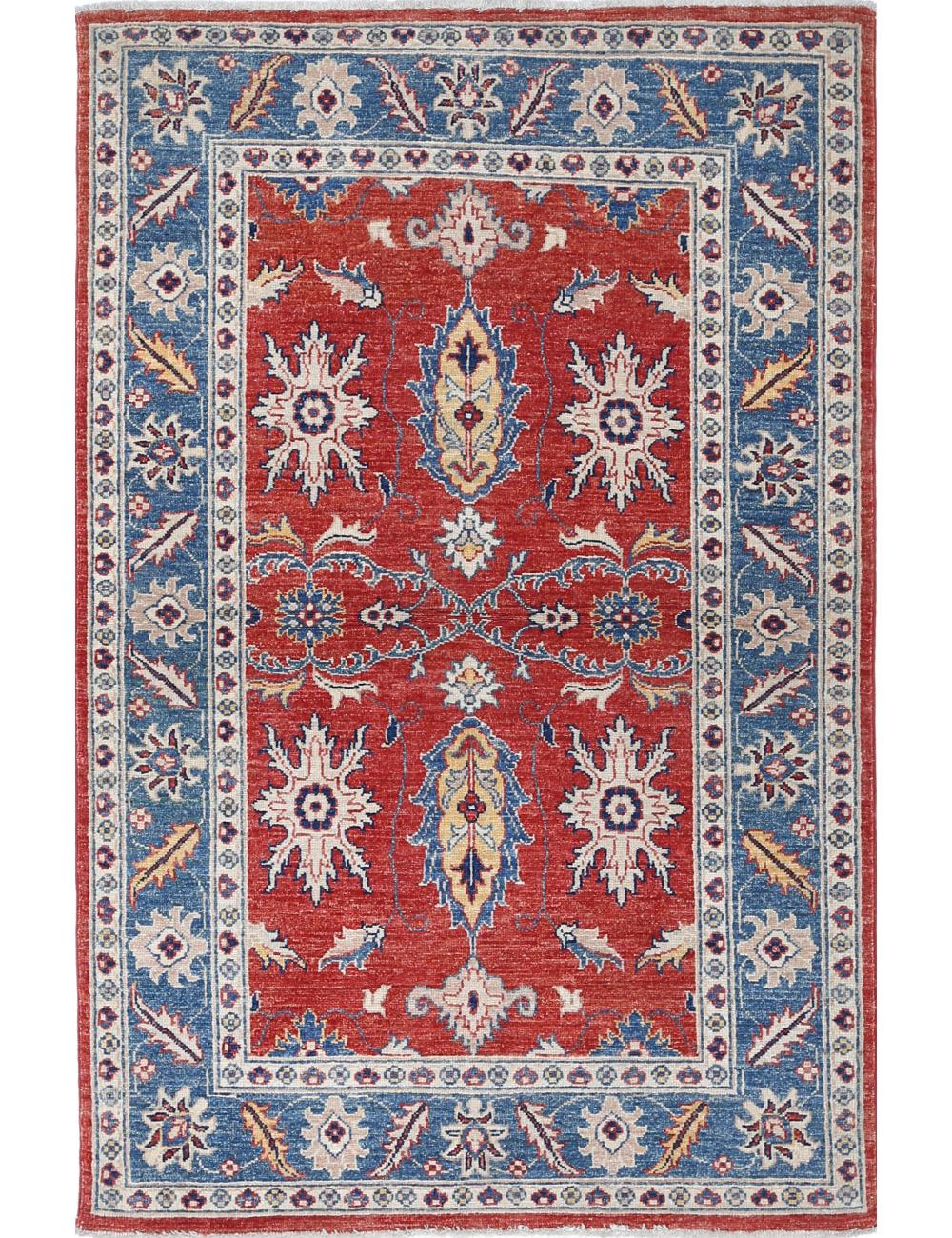 Hand Knotted Ziegler Farhan Wool Rug - 3'4'' x 5'0''