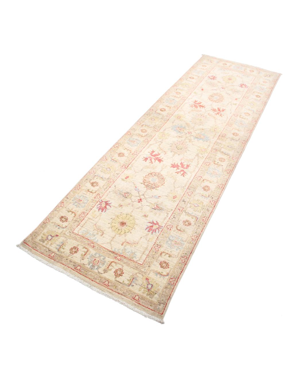 Hand Knotted Ziegler Farhan Wool Rug - 2'7'' x 8'2'' Arteverk Arteverk Rugs